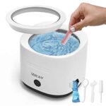 ZICAV® Professional Ultrasonic Retainer Cleaner Machine– Denture Cleaner Machine, Mouth Guard, Aligner – Ultrasonic Dental Cleaner for all Dental Appliances, Brush Kit, 180 ML.