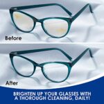 Ultrasonic Eyeglass Cleaner: Ultrasonic Cleaner Solution Concentrate Engineered Specifically as an Ultrasonic Glasses Cleaner for use in Sonic and Ultrasonic Machines. (1)