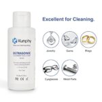 Kunphy Ultrasonic Cleaner Solution, Best Extra Concentrated Formula for Sonic and Ultrasonic Machine