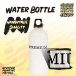 Molandra Products got lyman? – 20oz Stainless Steel White Water Bottle with Carabiner, White