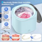Kaitse Ultrasonic Retainer Cleaner for Denture: Ultra Sonic Dental Cleaning – Mouth Guard Cleaner for Aligner 220ml (Bule)