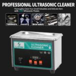 SupRUCCI Ultrasonic Jewelry Cleaner, 700ml Jewelry Cleaner Ultrasonic Machine with Degas and 5 Digital Timer, for Cleaning Eyeglasses, Jewelry, Ring, Silver and Watches