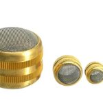 TAURISH Ultrasonic Cleaner Basket for Small Parts Brass Body with Stainless Steel Mesh Parts Holder for Jewelry and Watch Parts Pack of (3)