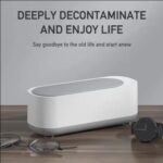 EverZone Ultrasonic Jewelry Cleaner,Watch Cleaner, Professional Machine with 47KHz Frequency and 300ML Capacity, Digital Timer for Eyeglasses, Rings, Coins?Silver?Denture Ultrasonic Cleaner