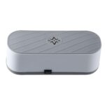 SHUATI Ultrasonic Jewelry Cleaner,Home Mini Scaling Kit Cleaner,Light Wave Irradiation,Portable Household Professional Ultrasonic Cleaner Machine for Cleaning Glasses, Dentures& More