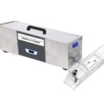 30L Professional Digital Ultrasonic Cleaner with Heater & Timer, 840W Commercial Grade, Extra-Long Stainless Steel Tank for Guns, Rifle Parts, etc