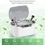 ByteRoll Ultrasonic Jewelry Cleaner, 24oz (700ml) Ultrasonic Cleaner with 48kHz High-Frequency, 5 Cleaning Modes, 304 Stainless Steel Tank, for Jewelry, Eyeglasses, Dentures, Coins, Watch Bands, Ring