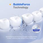 Kingwell 45KHz Ultrasonic Retainer Cleaner Machine, 230ML Denture Cleaner for Retainer, Mouth Guard, Aligner, Toothbrush Head, Dental Cleaning Pod with Digital Timer, FSA HSA Approved (White)